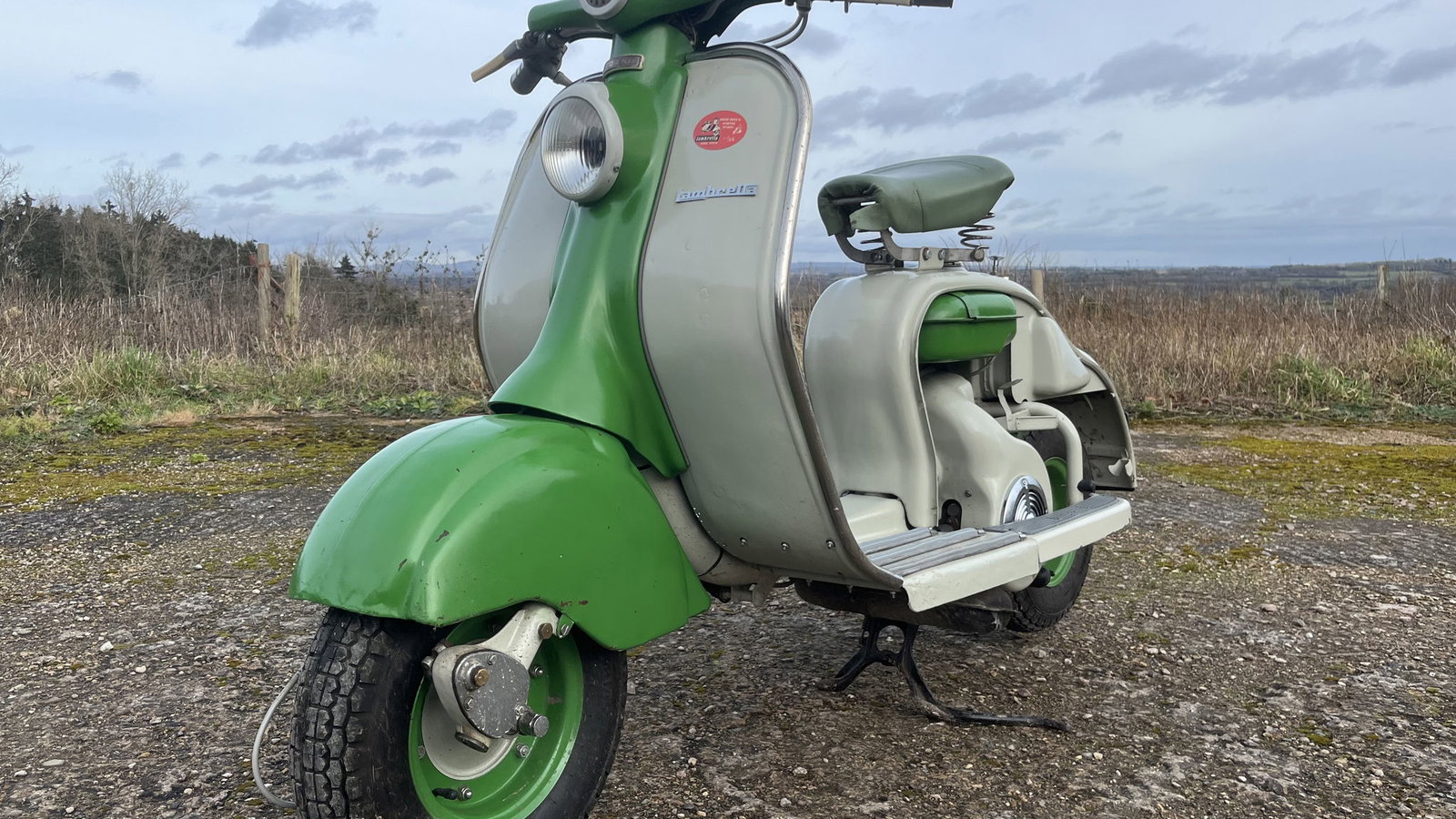 A Lambretta LD150 MKIII